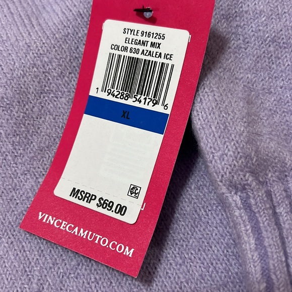 Digital Lavender Vince Sweater - Picture 6 of 6